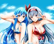 character:luminous_valentine character:rimuru_tempest copyright:tensei_shitara_slime_datta_ken deprecated:silver_hair general:1other general:2girls general:blue_eyes general:blue_hair general:blue_one-piece_swimsuit general:breasts general:flat_chest general:heterochromia general:large_breasts general:long_hair general:multiple_girls general:one-piece_swimsuit general:outdoors general:red_eyes general:red_one-piece_swimsuit general:shiny_skin general:smile general:straight_hair general:swimsuit general:vampire general:very_long_hair general:water general:yellow_eyes technical:grabber // 680x556 // 77.5KB