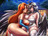 artist:foxyart character:albedo character:jessica_rabbit copyright:overlord_(maruyama) copyright:who_framed_roger_rabbit general:2girls general:bare_arms general:bare_legs general:bare_shoulders general:bare_thighs general:big_breasts general:black_hair general:blush general:clothed general:clothing general:female general:female_focus general:female_only general:green_eyes general:horns general:large_breasts general:light-skinned_female general:light_skin general:long_hair general:looking_pleasured general:no_bra general:pleasure_face general:red_hair general:solo_female general:succubus general:thick_thighs general:wings general:yellow_eyes meta:color meta:crossover meta:hi_res meta:tagme technical:grabber // 4467x3398 // 1.8MB