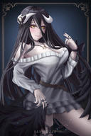 artist:Variouzzz character:albedo // 800x1200 // 521.3KB