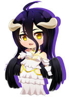 character:albedo copyright:overlord_(maruyama) technical:grabber unknown:fanart // 1200x1693 // 851.4KB