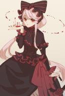 character:shalltear_bloodfallen copyright:overlord_(maruyama) general:1girl general:blood general:blood_on_hands general:bonnet general:bow general:dress general:fingernails general:frills general:gothic general:gothic_lolita general:hair_bow general:hair_ornament general:knightash general:lolita_fashion general:long_hair general:looking_at_viewer general:red_eyes general:red_fingernails general:ribbon general:sidelocks general:solo general:vampire general:white_hair medium:high_resolution tagme technical:grabber // 1181x1748 // 1.0MB