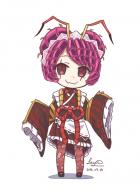 character:entoma_vasilissa_zeta copyright:overlord_(maruyama) general:1girl general:antenna general:artist_name general:chibi general:dated general:insect_girl general:kimono general:looking_at_viewer general:maid general:monster_girl general:signature general:simple_background general:talisman general:white_background tagme technical:grabber // 504x689 // 209.6KB