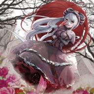 character:shalltear_bloodfallen copyright:overlord_(maruyama) general:1girl general:blood general:bonnet general:bow general:dress general:female general:frilled_dress general:frills general:gothic_lolita general:lolita_fashion general:long_hair general:looking_at_viewer general:peropicnic general:red_eyes general:silver_hair general:solo medium:1:1_aspect_ratio tagme technical:grabber // 1095x1096 // 2.0MB
