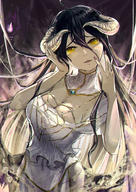 Mangaka:Pixiv_Id_3685728 Series:Overlord character:albedo technical:grabber // 2953x4169 // 4.1MB