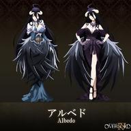 character:albedo general:anime_overlord_s4 general:official_art // 800x800 // 188.1KB
