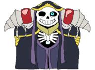 character:ainz_ooal_gown character:sans // 1210x893 // 83.9KB