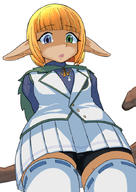 character:mare_bello_fiore copyright:overlord_(maruyama) general:blonde_hair general:dark_elf general:pointy_ears general:solo technical:grabber unknown:1boy unknown:Trap unknown:bike_shorts unknown:blue_eyes unknown:crossdressing unknown:elf unknown:green_eyes unknown:heterochromia unknown:white_background unknown:zei-minarai // 620x877 // 395.2KB