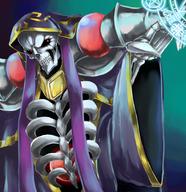 Mangaka:Pixiv_Id_2796393 Series:Overlord character:ainz_ooal_gown technical:grabber // 1986x2048 // 659.5KB