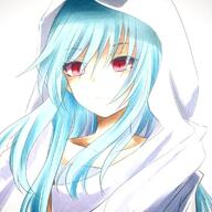 character:raphael_(tensei_shitara_slime_datta_ken) character:rimuru_tempest copyright:tensei_shitara_slime_datta_ken general:1other general:androgynous general:artist_request general:blue_hair general:expressionless general:hood general:long_hair general:red_eyes general:robe general:slit_pupils general:very_long_hair general:white_robe technical:grabber // 800x800 // 92.6KB