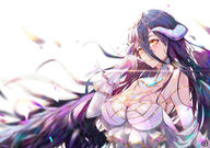 artist:xianyujun_sam character:albedo copyright:overlord_(maruyama) general:horns general:wings technical:grabber // 4053x2840 // 4.3MB