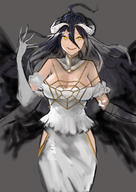 character:albedo copyright:overlord_(maruyama) technical:grabber unknown:grdrawww // 2480x3508 // 2.6MB