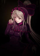 artist:cecil_(wing_r) character:shalltear_bloodfallen copyright:overlord_(maruyama) general:1girl general:bonnet general:bow general:breasts general:capelet general:curtsey general:dress general:eyelashes general:frilled_sleeves general:frills general:gothic_lolita general:hair_bow general:lolita_fashion general:long_hair general:looking_at_viewer general:medium_breasts general:ponytail general:purple_bow general:purple_dress general:red_eyes general:silver_hair general:smile general:solo general:very_long_hair meta:commentary meta:english_commentary meta:highres tagme technical:grabber // 1000x1414 // 221.6KB