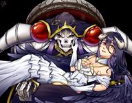 character:ainz_ooal_gown character:albedo copyright:overlord_(maruyama) technical:grabber unknown:GOJOON unknown:アインズ // 1840x1440 // 2.4MB