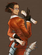 Mangaka:Horokka Series:Overlord character:demiurge technical:grabber // 550x718 // 294.8KB