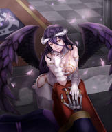 character:albedo copyright:overlord_(maruyama) technical:grabber // 4000x4710 // 1.1MB