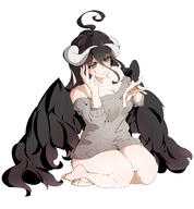 character:albedo copyright:overlord_(maruyama) technical:grabber // 2238x2412 // 1.3MB
