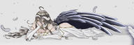Mangaka:Pixiv_Id_21968865 Series:Overlord character:albedo technical:grabber // 4339x1480 // 2.2MB