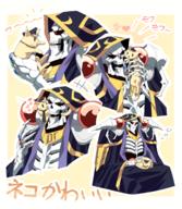 Mangaka:Pixiv_Id_7640910 Series:Overlord character:ainz_ooal_gown character:pandora's_actor technical:grabber // 2441x2810 // 2.2MB