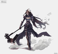 artist:daweykun character:albedo general:armor // 3172x2909 // 1.8MB