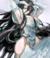 Mangaka:Pixiv_Id_235097 Series:Overlord character:albedo technical:grabber // 568x650 // 598.6KB