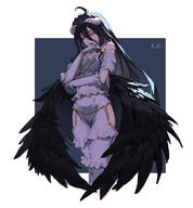 artist:Xtai5 character:albedo // 2880x3115 // 5.3MB