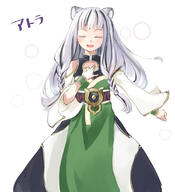 artist:white-aster character:atla_fayon copyright:tate_no_yuusha_no_nariagari general:1girl general:animal_ears general:bare_shoulders general:black_hair general:blind general:blunt_bangs general:braid general:closed_eyes general:clothing_cutout general:dress general:green_dress general:lion_ears general:lion_girl general:long_hair general:long_sleeves general:low_twin_braids general:multicolored_hair general:open_mouth general:shoulder_cutout general:simple_background general:streaked_hair general:teeth general:twin_braids general:two-tone_hair general:upper_teeth_only general:white_background general:white_hair meta:commentary_request technical:grabber // 1000x1100 // 484.6KB