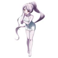 technical:grabber unknown:1girl unknown:Shalltear_Bloodfallen unknown:Solo unknown:barefoot unknown:canine unknown:female_focus unknown:full_body unknown:long_hair unknown:official_art unknown:overlord_(maruyama) unknown:pale_skin unknown:red_eyes unknown:silver_hair unknown:towel unknown:vampire // 1024x1024 // 359.0KB