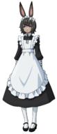 character:headhunter_rabbit_(overlord) copyright:overlord_(maruyama) general:1boy general:apron general:black_hair general:blue_eyes general:crossdressing general:maid general:maid_apron general:maid_headdress general:official_art general:rabbit_ears general:solo general:transparent_background general:trap meta:highres meta:tagme technical:grabber // 726x1705 // 433.6KB