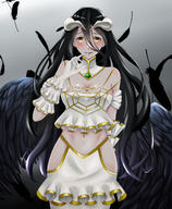Mangaka:Pixiv_Id_43646470 Series:Overlord character:albedo technical:grabber // 1092x1327 // 882.4KB