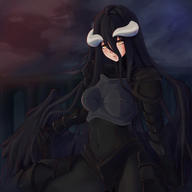 artist:やぎぃ character:albedo general:armor // 2600x2600 // 3.4MB