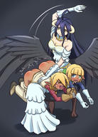 character:albedo character:aura_bella_fiora character:mare_bello_fiore copyright:overlord copyright:overlord_(maruyama) general:1boy general:2girls general:ass general:black_hair general:blonde general:crying general:crying_with_eyes_open general:elf general:female general:horns general:male general:multiple_girls general:red_rump general:spanking general:tears tagme technical:grabber // 690x960 // 278.1KB
