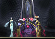 character:ainz_ooal_gown character:albedo technical:grabber unknown:OVERLORD unknown:アインズ&middot;ウール&middot;ゴウン unknown:オーバーロード unknown:安兹&middot;乌尔&middot;恭 unknown:雅儿贝德 // 1700x1200 // 214.5KB