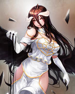 artist:kibellin character:albedo copyright:overlord_(maruyama) general:horns general:wings technical:grabber // 2000x2500 // 1.8MB