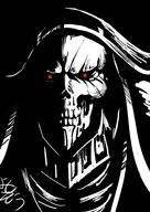 Mangaka:Pixiv_Id_9754771 Series:Overlord character:ainz_ooal_gown technical:grabber // 2480x3507 // 1.3MB