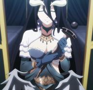 character:albedo general:anime_overlord_s4 general:art_comparison general:screencap // 1920x1863 // 1.5MB