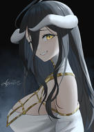 artist:Aquilar character:albedo // 2480x3508 // 1.3MB