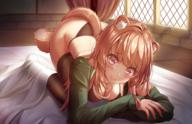 artist:kaptivate character:raphtalia copyright:tate_no_yuusha_no_nariagari general:1girl general:all_fours general:animal_ear_fluff general:animal_ears general:ass general:black_bra general:black_panties general:black_thighhighs general:blush general:bra general:breasts general:brown_hair general:brown_tail general:indoors general:long_hair general:long_sleeves general:looking_at_viewer general:panties general:raccoon_ears general:raccoon_girl general:raccoon_tail general:solo general:tail general:thighhighs general:underwear general:window meta:commentary_request technical:grabber // 1224x792 // 1.2MB