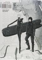 artist:nihei_tsutomu character:cibo character:killy copyright:blame! general:1boy general:1girl general:black_hair general:bodysuit general:cover general:cover_page general:cyborg general:full_body general:height_difference general:long_hair general:machinery general:manga_cover general:muted_color general:pale_skin general:short_hair general:spot_color general:tall general:tall_female general:white_eyes general:white_hair meta:absurdres meta:bad_link meta:highres meta:scan technical:grabber // 1795x2560 // 553.0KB