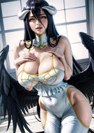 artist:stable_diffusion character:albedo copyright:overlord_(maruyama) general:1girls general:curvaceous general:curvy_body general:curvy_female general:curvy_figure general:female_focus general:female_only general:horned_female general:horned_humanoid general:horns general:huge_breasts general:solo_female general:solo_focus general:voluptuous general:voluptuous_female meta:2023 meta:ai_generated technical:grabber // 992x1408 // 1.1MB
