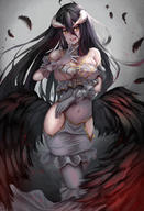 artist:SenZ character:albedo // 1079x1581 // 1.3MB