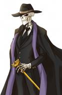 artist:artist_request character:ainz_ooal_gown copyright:overlord_(maruyama) general:1boy general:alternate_costume general:cape general:formal general:hat general:necktie general:scarf general:skeleton general:solo general:suit general:wand tagme technical:grabber // 509x777 // 232.8KB