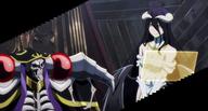artist:stitches-anon character:ainz_ooal_gown character:albedo general:anime_overlord_s3 general:screencap general:stitches tagme // 3351x1806 // 2.1MB