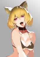 artist:so-bin character:clementine_(overlord) copyright:overlord_(maruyama) general:1girl general:animal_ears general:blonde general:breasts general:cleavage general:female general:large_breasts general:looking_at_viewer general:nekomimi general:open_mouth general:purple_eyes general:short_hair general:solo general:underwear tagme technical:grabber // 800x1131 // 923.8KB