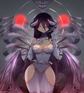 Mangaka:Likesac Series:Overlord character:albedo technical:grabber // 1280x1419 // 185.6KB