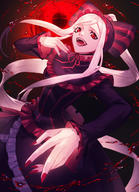 artist:relayrl character:shalltear_bloodfallen copyright:overlord_(maruyama) general:1girl general:long_sleeves general:nail_polish general:open_mouth general:red_eyes general:smile general:solo general:white_hair technical:grabber // 931x1285 // 1.6MB