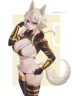 artist:melowh character:zeta_(kage_no_jitsuryokusha_ni_naritakute!) copyright:kage_no_jitsuryokusha_ni_naritakute! general:1girl general:animal_ears general:artist_name general:bikini general:blue_eyes general:breasts general:cat_ears general:cat_girl general:cat_tail general:gloves general:hair_between_eyes general:large_breasts general:looking_at_viewer general:mole general:navel general:patreon_username general:purple_eyes general:short_hair general:solo general:swimsuit general:tail general:thighs general:white_background meta:absurdres meta:highres technical:grabber // 4000x5370 // 1.1MB