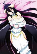 character:albedo copyright:overlord_(maruyama) general:1girl general:bed general:blush general:female general:female_only general:fully_clothed general:horns general:long_hair general:purple_hair general:solo general:yellow_eyes metadata:tagme tagme technical:grabber // 1103x1600 // 1.2MB