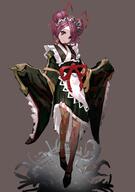 artist:so-bin character:entoma_vasilissa_zeta copyright:overlord_(maruyama) general:1girl general:black_dress general:double_bun general:dress general:hair_bun general:kamisama968 general:long_sleeves general:looking_at_viewer general:maid general:pink_hair general:solo general:wide_sleeves meta:highres technical:grabber // 1441x2048 // 683.8KB