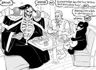 artist:bb_(baalbuddy) character:ainz_ooal_gown character:askeladd character:monokuma copyright:danganronpa_(series) copyright:overlord_(maruyama) copyright:vinland_saga general:+++ general:3boys general:couch general:crossover general:cup general:denny's general:english_commentary general:english_text general:fried_egg general:greyscale general:highres general:holding general:holding_cup general:monochrome general:mug general:multiple_boys general:multiple_crossover general:parted_lips general:robe general:salt_shaker general:shirt general:sitting general:skeleton general:table metadata:commentary technical:grabber // 2600x1900 // 634.7KB