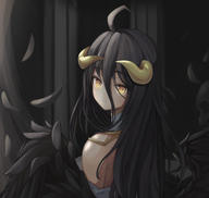 Mangaka:Pixiv_Id_19616692 Series:Overlord character:albedo technical:grabber // 3855x3664 // 917.3KB